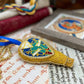 Alfred Jewel Ornament Cross Stitch Pattern | PDF Instant Download | For Lovers of Medieval Art History, Archeology, and Anglo-Saxon Kings