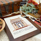 Bayeux Tapestry Cross Stitch Pattern Bosham Church | PDF Instant Download | For Lovers of Medieval Churches, English History & Religious Art