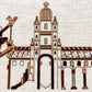 Bayeux Tapestry Westminster Abbey Cross Stitch Pattern | PDF Instant Download | For Lovers of Medieval English History and Religious Art