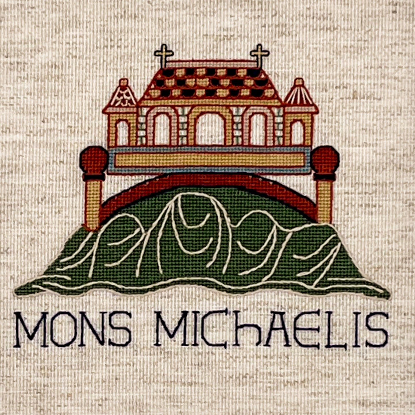 Three Churches of the Bayeux Tapestry Cross Stitch Pattern | PDF Instant Download | For Lovers of Medieval History & European Religious Art