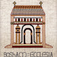 Three Churches of the Bayeux Tapestry Cross Stitch Pattern | PDF Instant Download | For Lovers of Medieval History & European Religious Art
