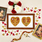 Tudor Heart Pendant Cross Stitch Pattern | PDF Instant Download | Gift for Lovers of Renaissance History, Tudor Monarchs, & Archeology